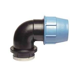 Raccord 90° PE32 vers fileté 1"1/4