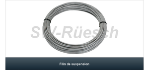 Filin de Suspension Inox