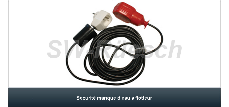 Sécurité Manque d'Eau à Flotteur